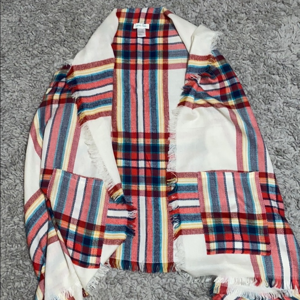 Scarf cardigan/ Scarf